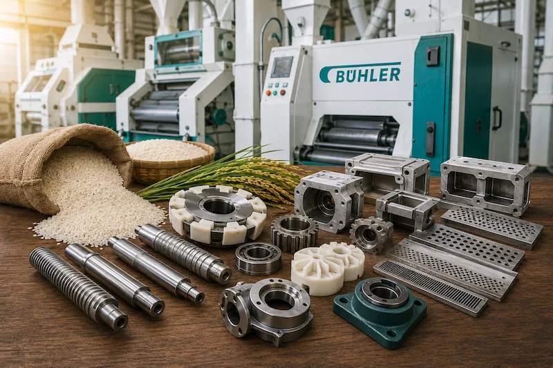 A Complete Guide to Bühler Rice Mill Spare Parts
